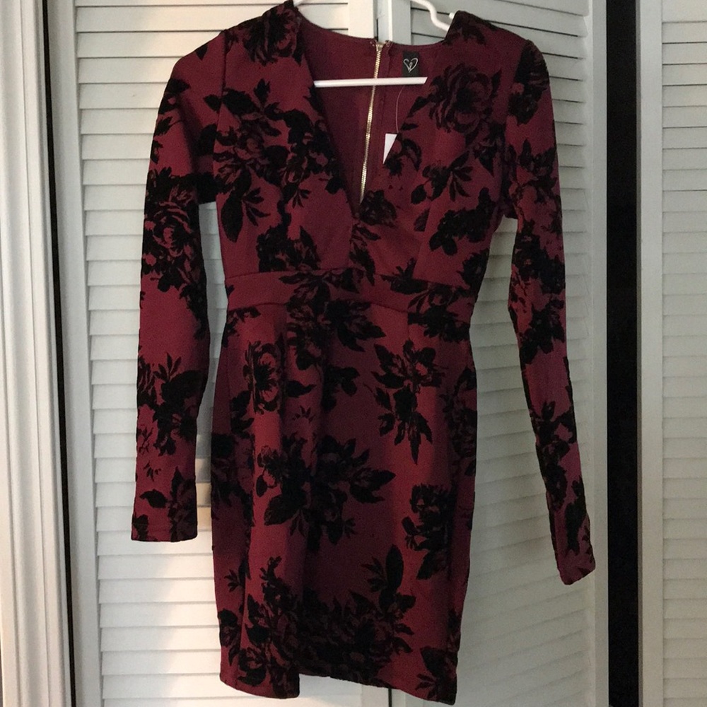 Long Sleeve Mini Dress